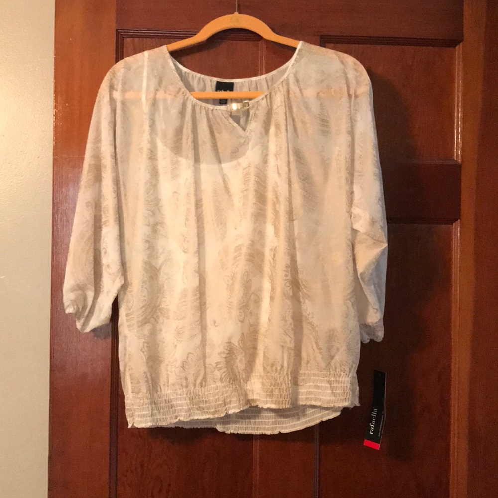 Shear blouse